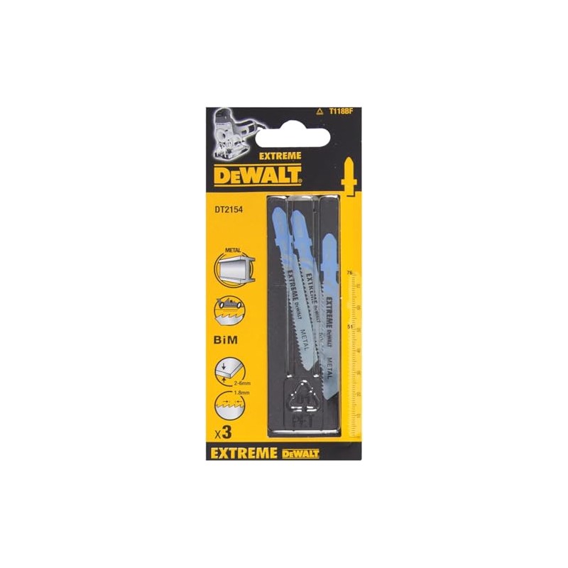 Dewalt DT2154-QZ DT2154-QZ-Hojas Extreme de Cobalto 76mm