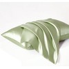 2 Pack Satin Silk Pillow Case Soft Pure Mulberry pillow