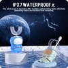 RexCodar Ultrasonic Kid's U-Shaped Electric Toothbrush, IPX7 Waterproof, Five Cleaning