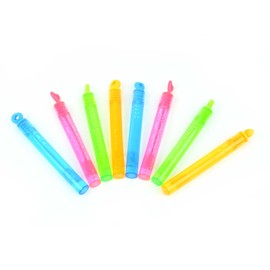 4pcs Assorted Bubbles Wands Kids Adults Summer Fun Birthday Wedding Hen Night Party Bag Fillers Favours Table Decorations