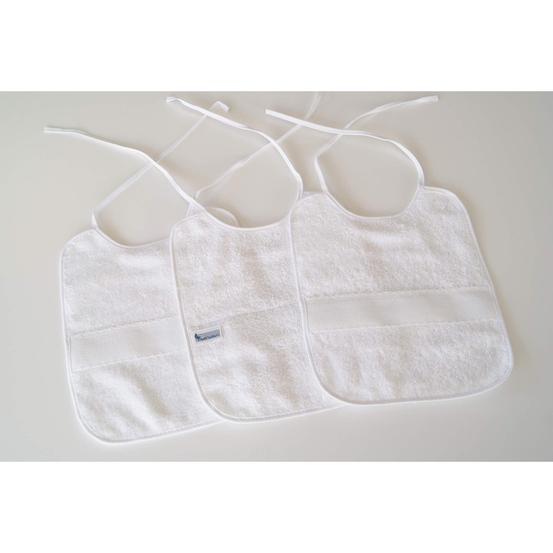 Interbaby 00042 Pack of 12 Cross Stitch Bibs 20 x