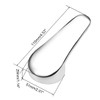 uxcell Faucet Lever Handle,40mm Cartridge Single Metal Lever Handle Replacement