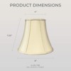 Royal Designs True Bell Basic Lamp Shade, Beige, 4" x