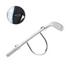 Healeved Golf Club Brooch Pin Zircon Crystals Copper Lapel Pin