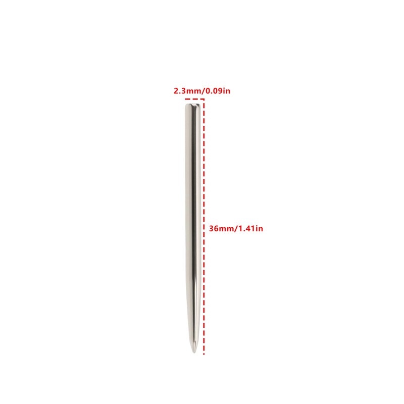 Briny River 15pcs 36mm Dart Tips Steel Replacement Dart Tips