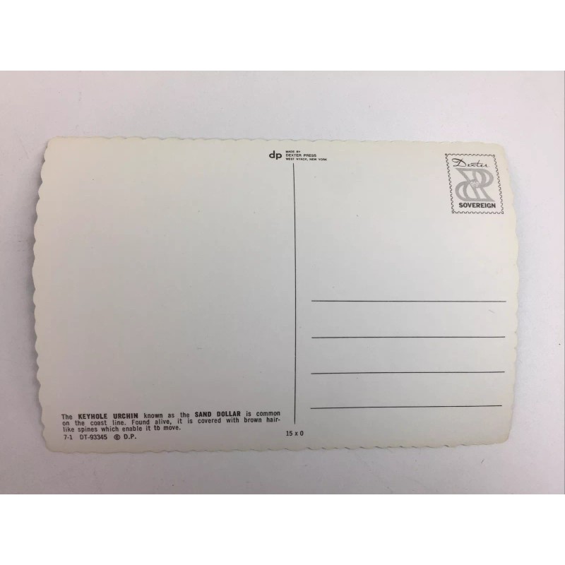 The Legend of the Sand Dollar, 1954 Dexter Press Wavy