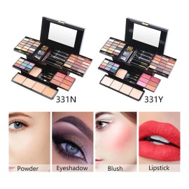 . Paleta De Maquillaje De Sombras De Ojos, Juego De 2 Estilo