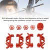 Rubber Shock Absorption Set Bow String Piece Dampening Stabilizer for