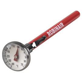 Robinair 40895 Dial Thermometer, -40° to +70°C, 1" Face