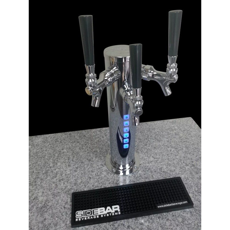 SIDEBAR BEVERAGE SYSTEMS® BAR MAT / SERVING MAT FOR DRAFT