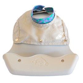 The Little Monkey Company Silicone Bibs for Babies and Toddlers - Wipes Clean in Seconds Waterproof Bib Protects from Every Mess - Made with Premium Materials