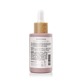 Clean Beauty Aceite facial hidratante de pétalos de rosa mosqueta con aceite de rosa mosqueta y vitamina E, reduce las líneas finas y las manchas oscu