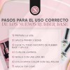 Caja Con 6 Esmaltes Rubber Base Clear 10ml C/u. Studio