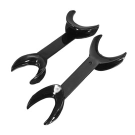 Doc.Royal Doc.Royal Black Color T-Shape Intraoral Cheek Lip Retractor Opener Double Head Mouth Opener (4PCS)