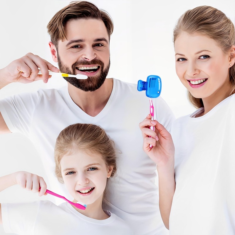 Fundas para Cepillos de Dientes 6 Piezas, Capuchones para Cepillo