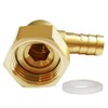 Joywayus 90 Degree Elbow Detachable Connector Fitting 5/16" Barb x