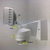 IQ America 16W LED Motion Sensor Motion Security Outdoor Flood