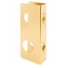 Prime-Line U 9931 Brass Lock and Door Reinforcement Plate for
