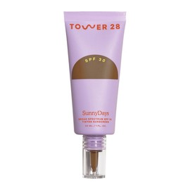 Tower 28 SunnyDays SPF 30 Tinted Sunscreen + Foundation - For Sensitive Skin - Mineral Sunscreen, Broad Spectrum UVA/UVB Sun Protection:_60 Third St