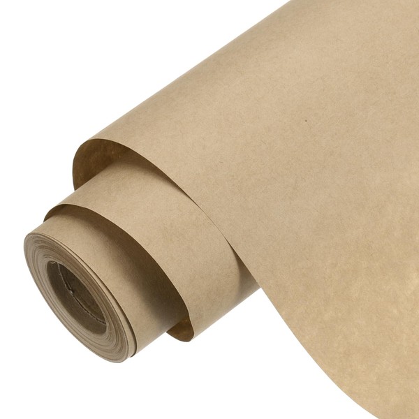 Rebower Kraft Wrapping Paper Roll, Poster Bulletin Board, [for Christmas