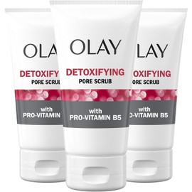 Olay Limpiador Facial Exfoliante Regenerist Desintoxicante de Poros, 150 ml, pack de 3