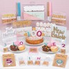 12 Gold Heart Shaped Cupcake Toppers Party Supplies Celebration Accessories