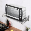 NOT INCLUDE Wall-Mount Stainless Steel Microwave Oven Rack Kitchen Shelf
