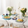 SINOGE 40 PCS Wheat Straw Dinnerware Sets | Service for