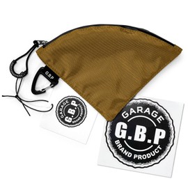 Coffee Filter Case (Waterproof) [Compatible with Solo Campers XV60 Hario 01 and Carita 101] Can Store Up to 40 Sheets [Garage Brand Product] (Mocha Brown)