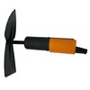 Fiskars QuikFit Double Scraper Hoe, Tool Head, Length: 18.5 cm,