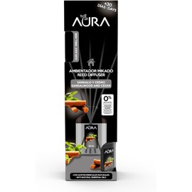 Aura Mikado 4Pack Sandalo y Cedro 30ml