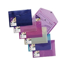 Snopake Polyfile Lite A4 Assorted [Pack of 5]