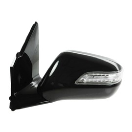 Driver Side Mirror Assembly Electric Adjustment Heated Memory Black Compatible with 2010-2013 Acura MDX AC1320114