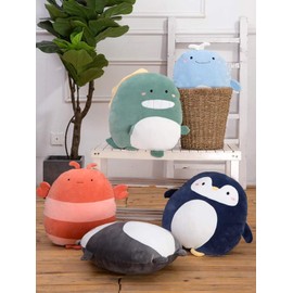 CASAGOOD Soft Dinosaur Plush Hugging Pillow Cute Dinosaur Stuffed Animal Plushies Toy Dinosaur Kids Stuffed Animals Dino Plush Toys for Birthday, Valentine, Christmas 12 Inch