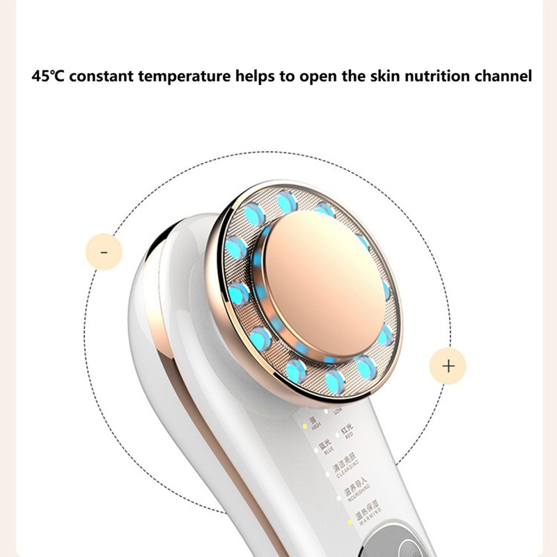 Blue Red Light Therapy Machine Face Cleaning Wrinkle Removal Skin