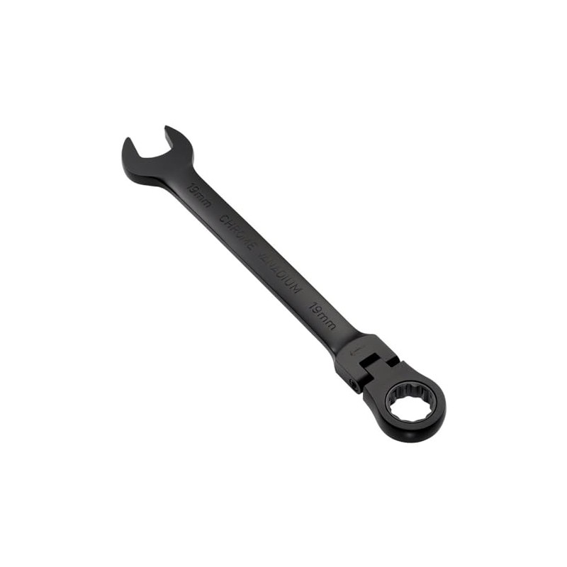 Draper 03926 Expert HI-TORQ Metric Flexible Head Ratchet Combination Spanner,
