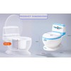 The Smurfs Lifelike Potty Training Toilet with Wipes Storage