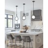 AUTELO 2 Pack Pendant Lights Kitchen Island, Modern Pendant Lights