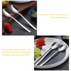 Starvway 2pcs Stainless Steel Grapefruit Spoon Thick Smooth Dessert Spoon