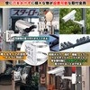 SYUNASYU Security Camera Mounting Bracket, Cylindrical Column, Full Set, Ready-to-Use,