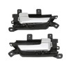 2PCS Car Inside Door Handles 82620‑2J000 Silver Replacement for KIA