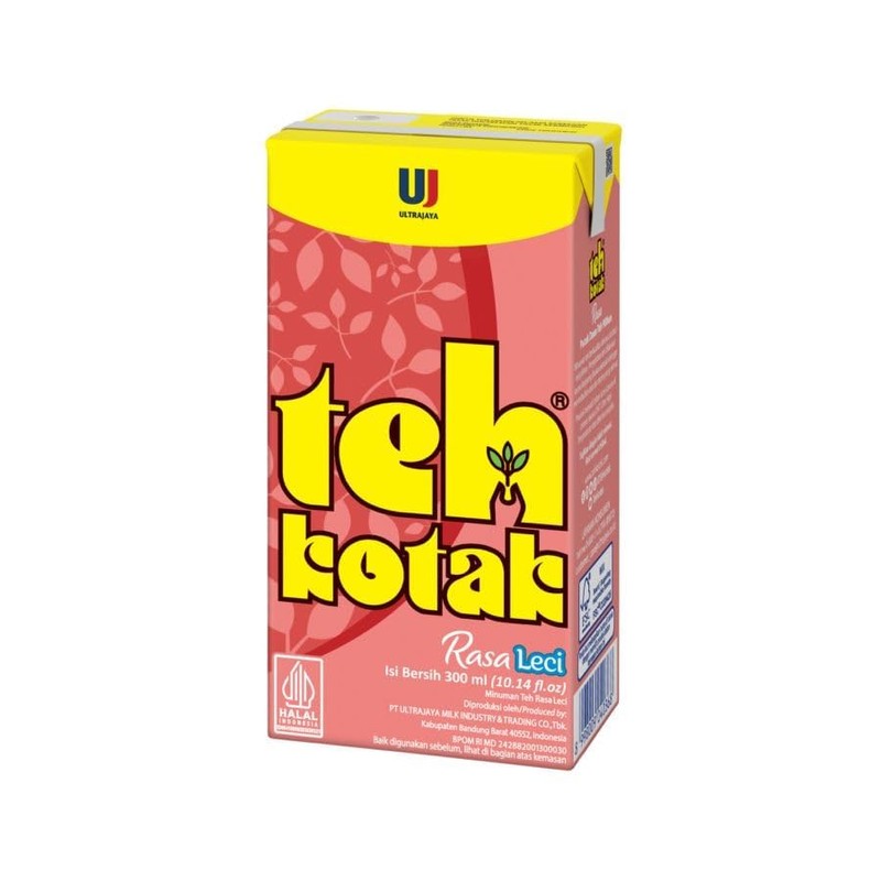 Teh Kotak Fruit Flavored Black Tea, Indonesian Flavored Iced Tea