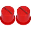 NUOBESTY 1 Pair Bucket Stilts Plastic Balancing Stilts, Red (Random