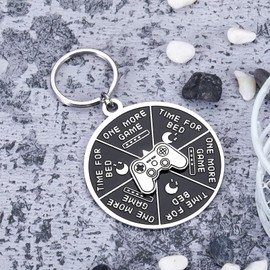 AMBREGRISSUN Funny Gift for Teen Boys Girls Boyfriend Girlfriend Game Lover Gaming Gamers Game Wheel Decision Maker Game Pin Gag Gifts for Wife Husband Kids Valentines Day Christmas Birthday Gift