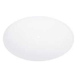 PATIKIL Lampshade Diffuser, 7.5" Diameter with 3/8" Center Hole Round Diffuser for Drum Lampshades Pendants Light Fits 8-8.5" Openings, Frosted White