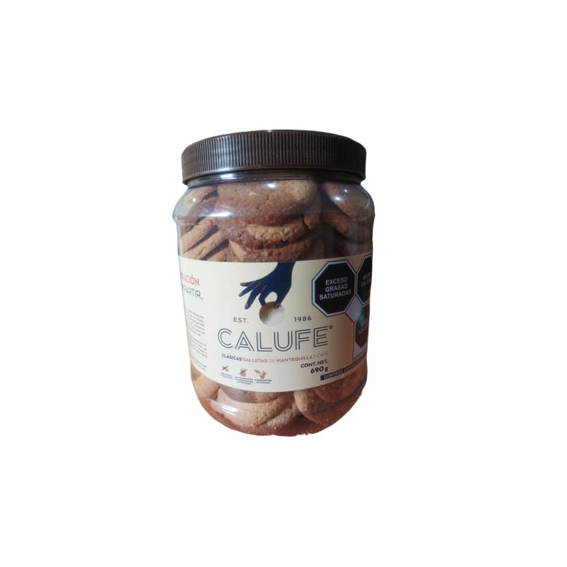 Galletas Clásicas Calufe De Mantequilla Y Café 690 Grs