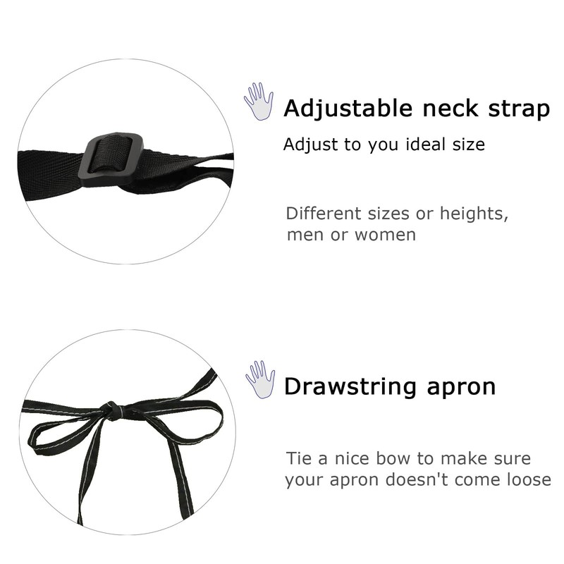 ZJXHPO Hairdresser Apron Hair Stylist Apron Hairstylist Salon Uniform Cosmetology