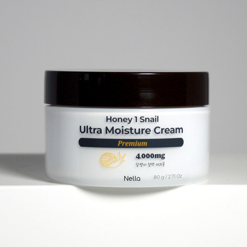 Honey One Snail Premium Snail Snail Moisturizing Cream 80g 1+1