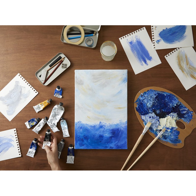 PEBEO Fine Studio XL Colore ad Olio per Pittura, Blu