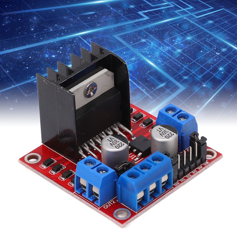 5Pcs Motor Driver Module Drive Controller Dual H Bridge Board